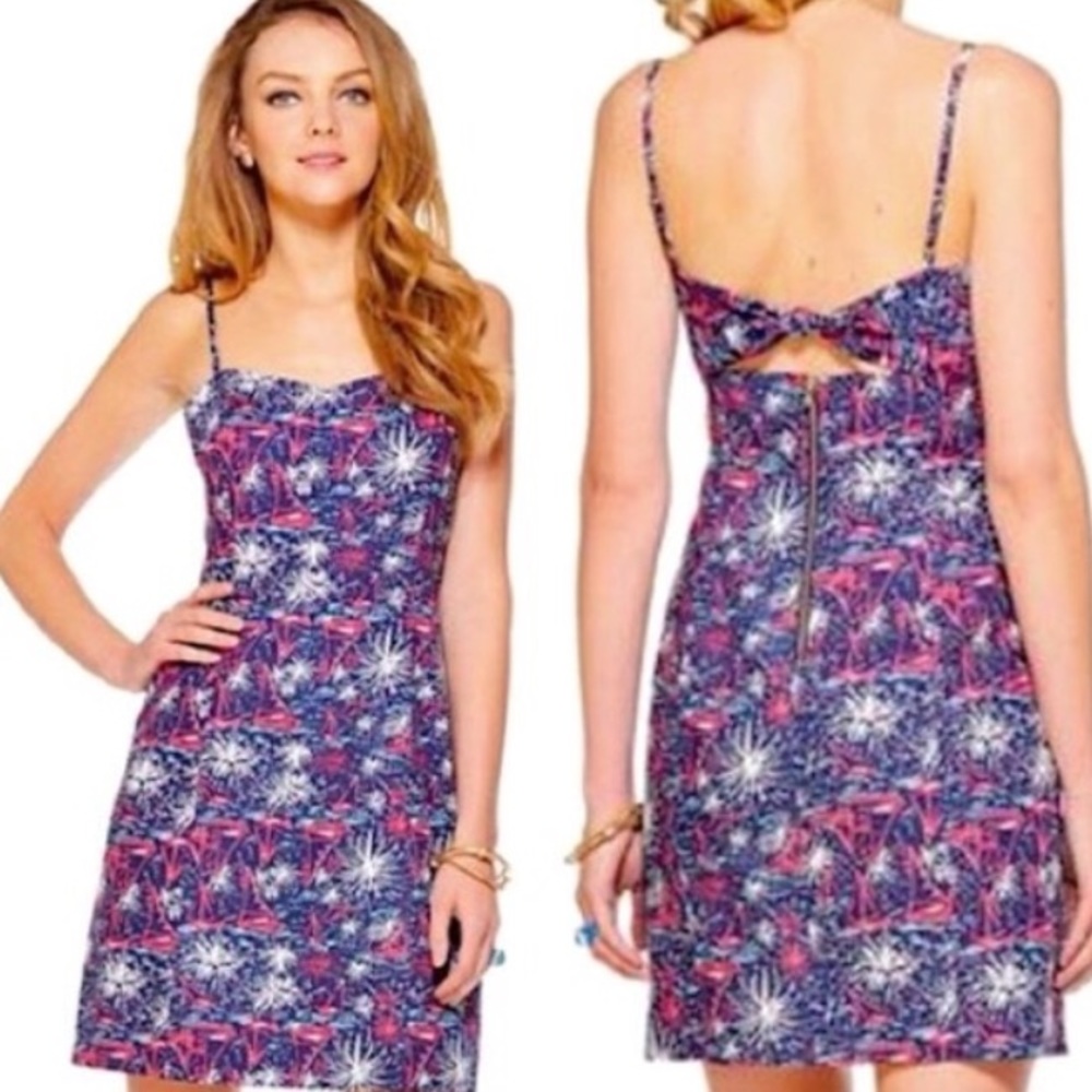 Lilly Pulitzer McCallum Dress in Sparks Fly - 0